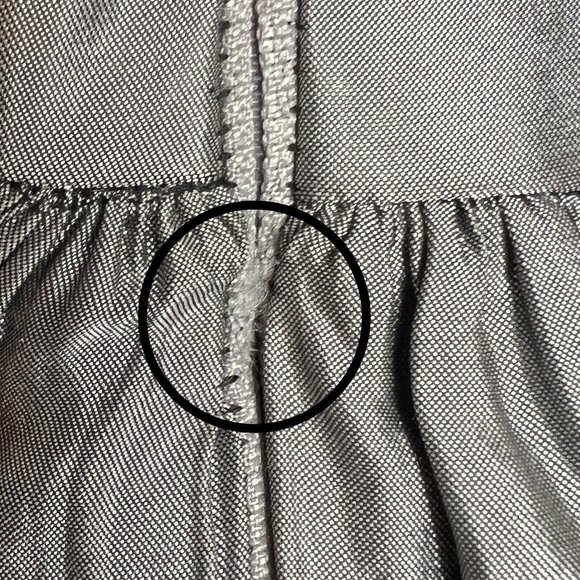 Vintage Rimini by Shaw Beaded Lace Sleeveless Evening Wedding Dress Silver Sz 2 - Picture 14 of 15